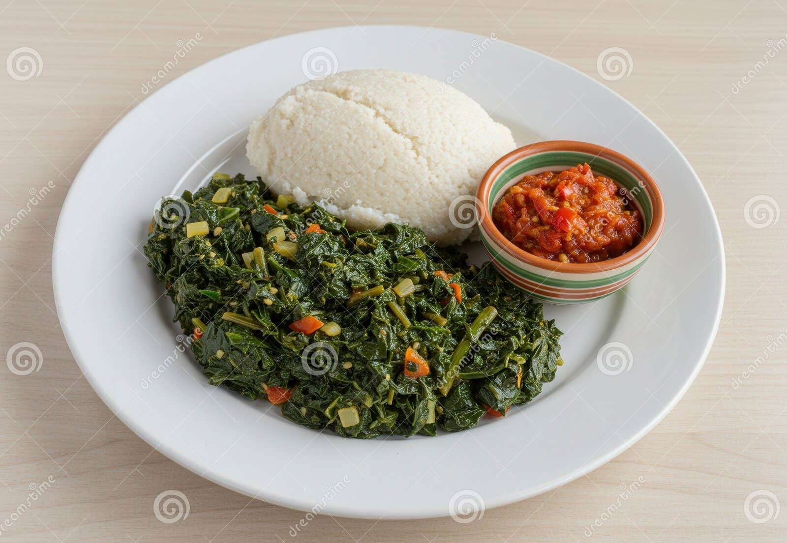 Kawunga with Vegetables